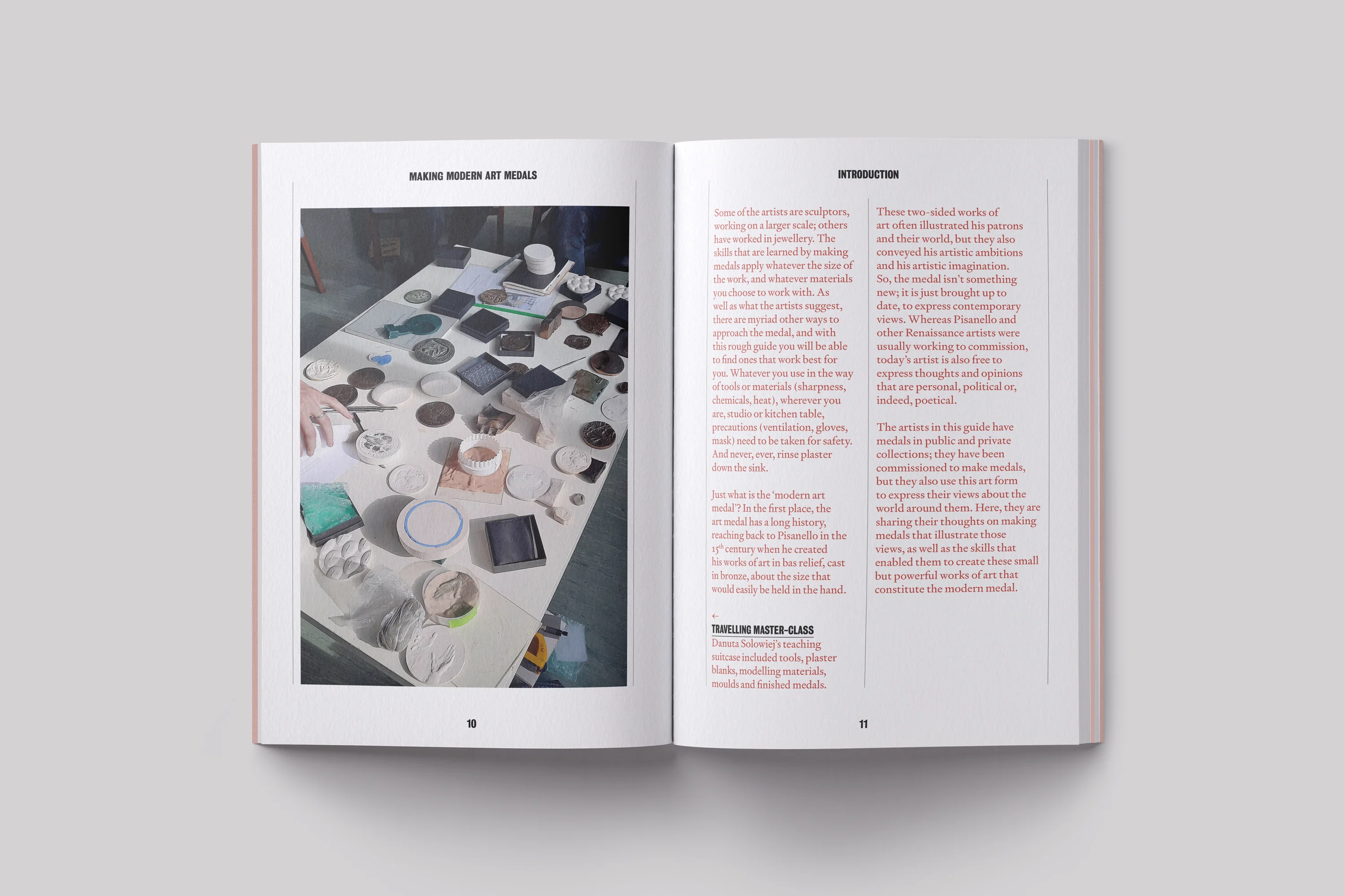 Book Design for Making Modern Art Medals, for the British Art Medal Society at the British Museum