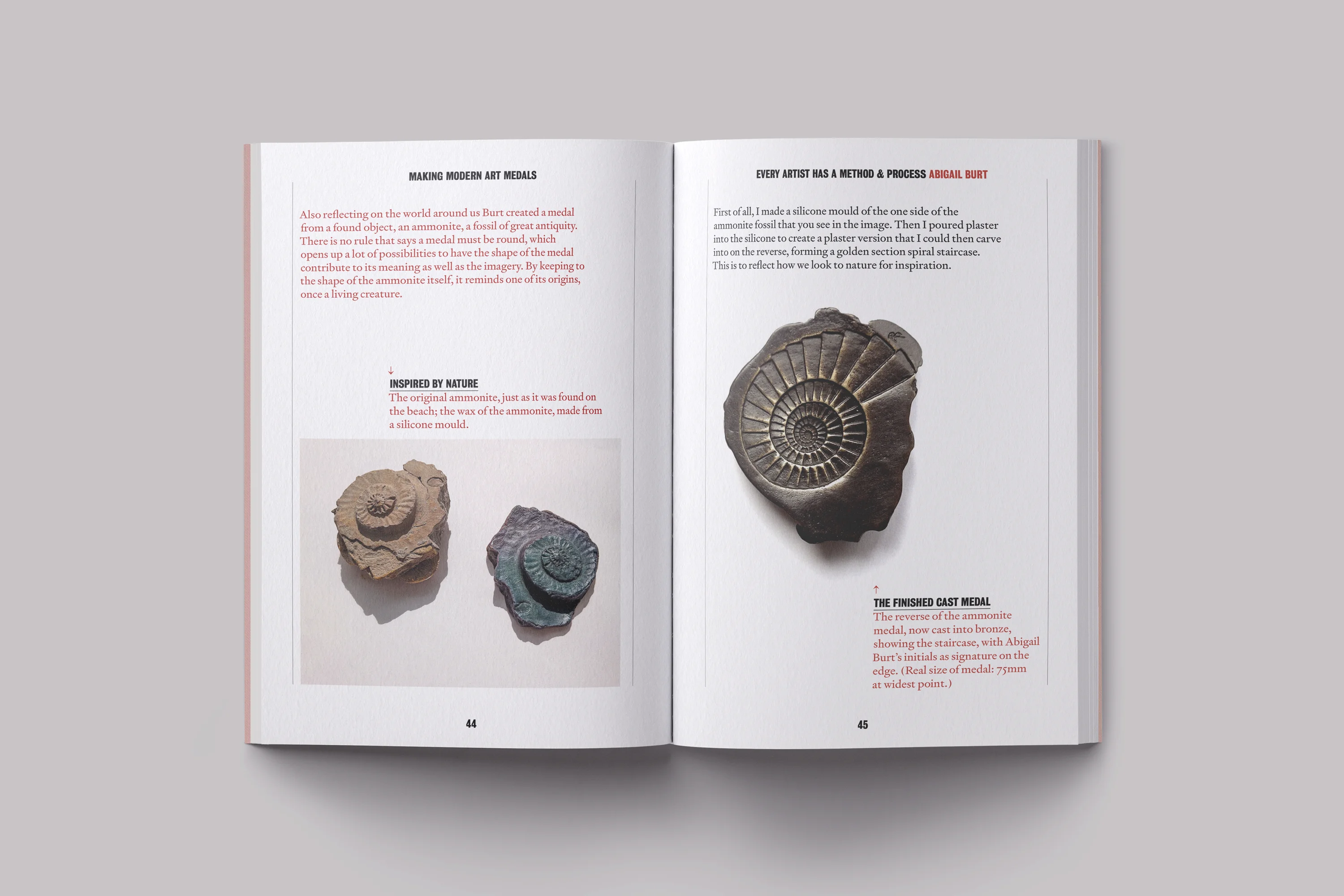 Book Design for Making Modern Art Medals, for the British Art Medal Society at the British Museum