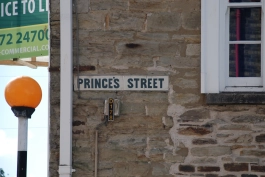 Inspiration for custom typeface design based on the historical fabric of the city of Truro in Cornwall, UK