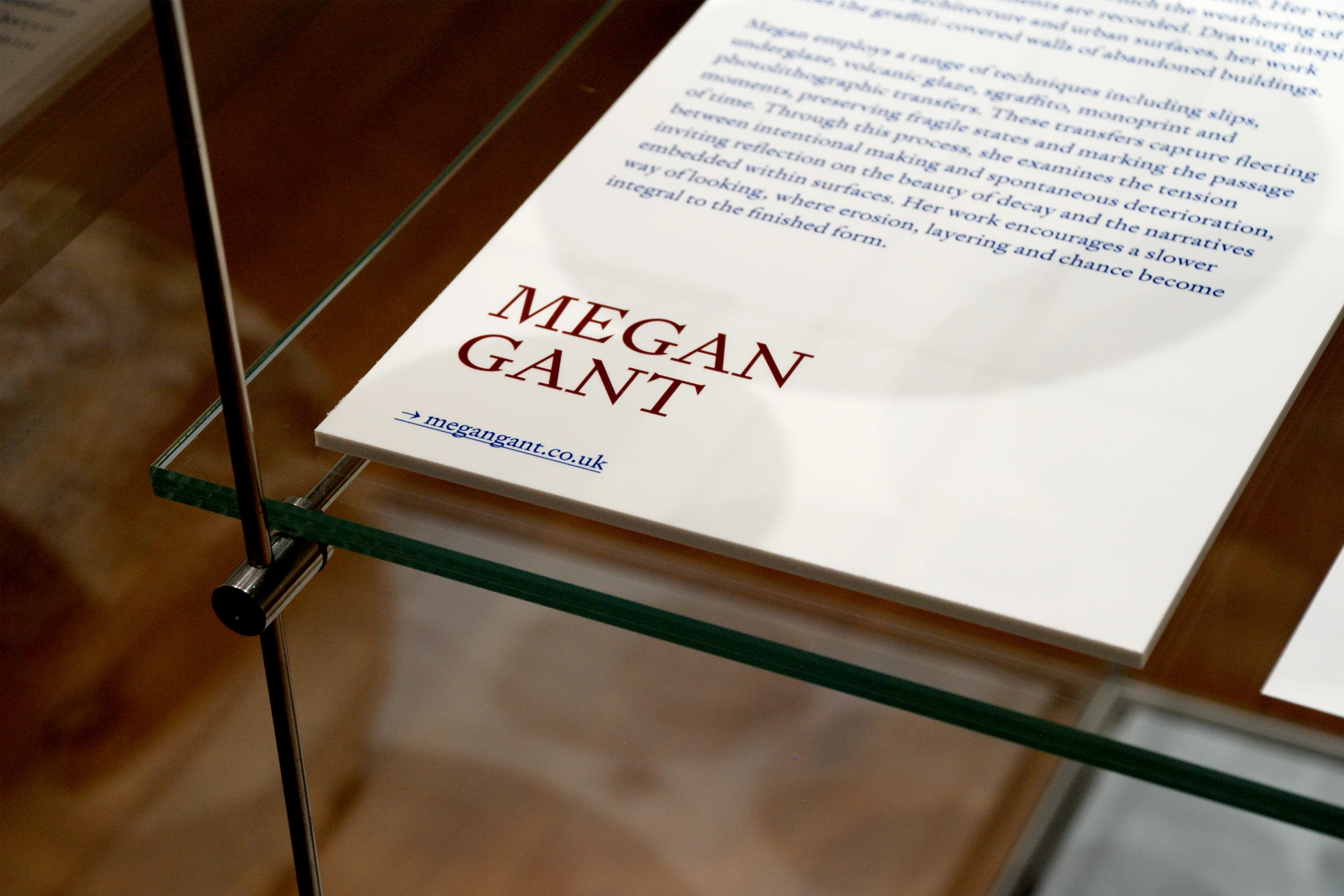 Exhibition interpretation design for What The Land Remembers at Cornwall Museum & Art Gallery, in Truro Cornwall